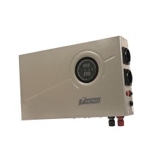 ИБП POWERMAN Smart 800 INV Silver Мощность 800 ВА / 480 Вт, розетки Shuko - 2 шт. Стабилизирует напряжение питания обору