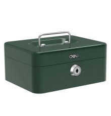 Ящик для денег Deli ET504 9x20x16 зеленый