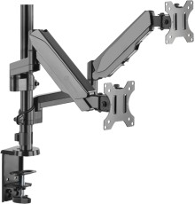 Кронштейн для мониторов Onkron G140 черный 13"-32" макс.16кг настольный поворот и наклон верт.перемещ.