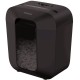 Шредер Fellowes PowerShred LX25 черный (секр.P-4)/перекрестный/6лист./11.5лтр./скрепки/скобы/пл.карты
