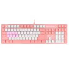 Клавиатура A4Tech Bloody B800 Dual Color механическая розовый/белый USB Multimedia for gamer LED