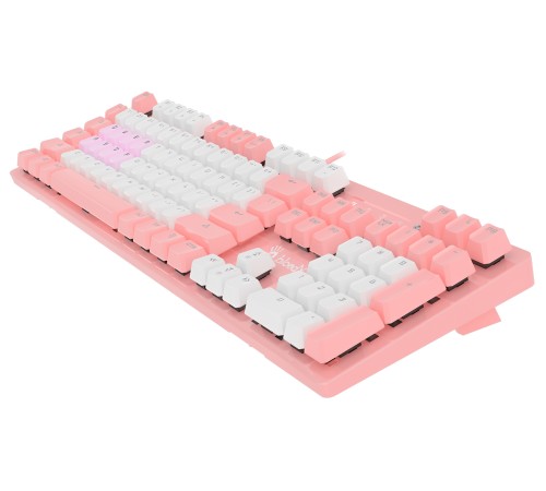 Клавиатура A4Tech Bloody B800 Dual Color механическая розовый/белый USB Multimedia for gamer LED