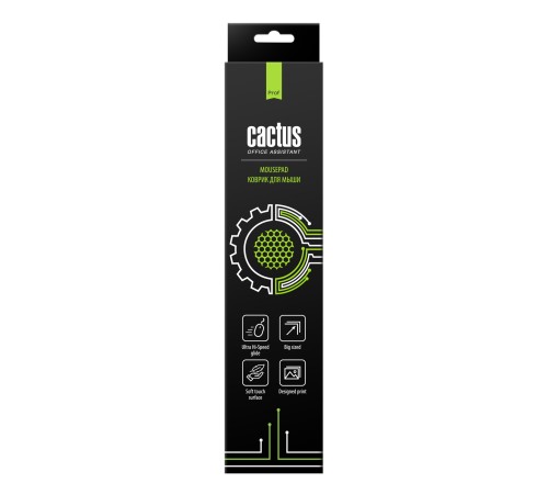 Коврик для мыши Cactus Skytrek черный 900x400x3мм Коврик для мыши Cactus Skytrek черный 900x400x3мм