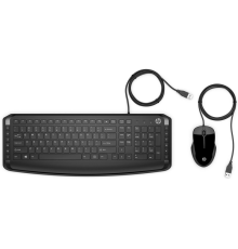Клавиатура и мышь Keyboard and Mouse HP Pavilion 200 Wired RUSS (black) cons (9DF28AA#ACB)