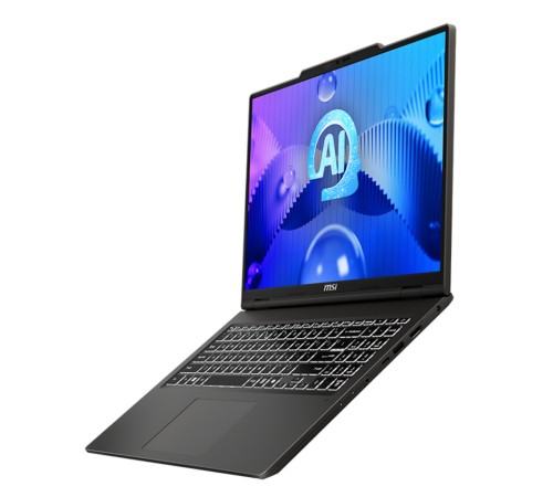 Ноутбук MSI VenturePro 16 AI A1VEG-008XRU Intel Core Ultra 7 155H/16Gb/SSD1Tb/RTX 4050 6Gb/16"/OLED/2K (2048*1280)/120Hz/NoOS/Solid Gray (9S7-261121-008)