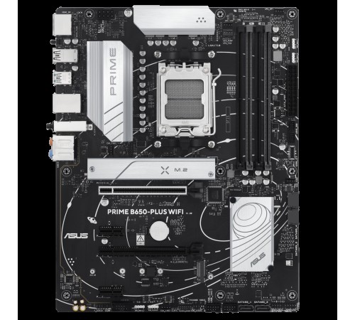 Материнская плата ASUS PRIME B650-PLUS WIFI AM5 ATX 4xDDR5 2xPCIEx16 2xPCIEx1 2xM.2 USB-C DP HDMI 2.5GLAN WIFI 6E