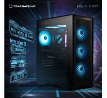 Компьютер FragMachine Liquid  5107 (i5-13600KF, DDR5 32GB, SSD 2Tb, RTX 4070Ti Super, Win 10 Pro)