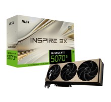 Видеокарта MSI RTX5070Ti INSPIRE 3X OC 16GB GDDR7 256bit 3xDP HDMI 3FAN RTL