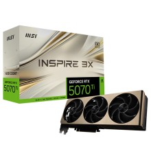Видеокарта MSI RTX5070Ti INSPIRE 3X OC 16GB GDDR7 256bit 3xDP HDMI 3FAN RTL