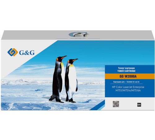 Картридж лазерный G&G GG-W2000A черный (7000стр.) для HP Color LaserJet Enterprise M751dn Картридж лазерный G&G GG-W2000A черный (7000стр.) для HP Color LaserJet Enterprise M751dn