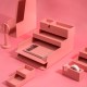 Органайзер настольный Deli ENS001pink Nusign розовый пластик