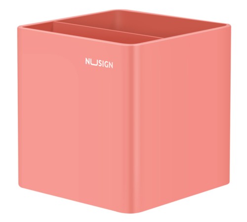 Подставка Deli ENS011PINK Nusign для пишущих принадлежностей розовый пластик Подставка Deli ENS011PINK Nusign для пишущих принадлежностей розовый пластик