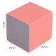 Подставка Deli ENS011PINK Nusign для пишущих принадлежностей розовый пластик