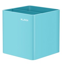 Подставка Deli ENS011blue Nusign для пишущих принадлежностей синий пластик