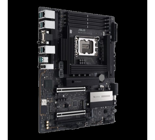 Материнская плата ASUS PRO WS Z890-ACE SE LGA1851 ATX 4хDDR5 3xPCIEx16 4xM.2 Thunderbolt USB-C HDMI 2.5GLAN 10GLAN