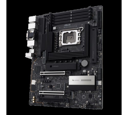 Материнская плата ASUS PRO WS Z890-ACE SE LGA1851 ATX 4хDDR5 3xPCIEx16 4xM.2 Thunderbolt USB-C HDMI 2.5GLAN 10GLAN