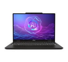 Ноутбук MSI Venture A16 AI+ A3HMG-026XRU AMD Ryzen AI 7 350/16Gb/SSD1Tb/16"/OLED/2K (2048*1280)/120Hz/NoOS/Solid Gray (9S7-261K21-026)