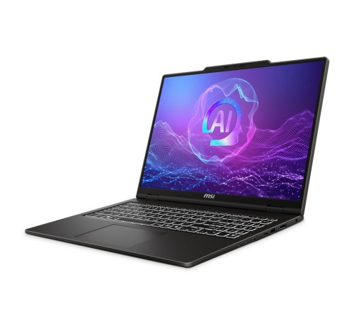 Ноутбук MSI Venture A16 AI+ A3HMG-026XRU AMD Ryzen AI 7 350/16Gb/SSD1Tb/16"/OLED/2K (2048*1280)/120Hz/NoOS/Solid Gray (9S7-261K21-026)