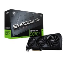 Видеокарта MSI RTX5070Ti SHADOW 3X OC 16GB GDDR7 256bit 3xDP HDMI 3FAN RTL