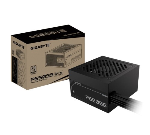 Блок питания ПК Gigabyte P650SS 650W, 80+, SILVER, НЕ модульный, ATX 3.0 Блок питания ПК Gigabyte P650SS 650W, 80+, SILVER, НЕ модульный, ATX 3.0
