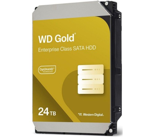Жесткий диск Western Digital 3.5" 24TB SATA 6Gb/s 7200RPM 512MB WD242KRYZ Gold