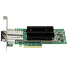 Сетевой адаптер Qlogic QLE2772-SR-SP (MA2810401-C2 C) 32Gb/s FC HBA, 2-port, PCIe v4.0 x8, LowProfile, LC SR MMF, В комплекте две планки (LP + FH)