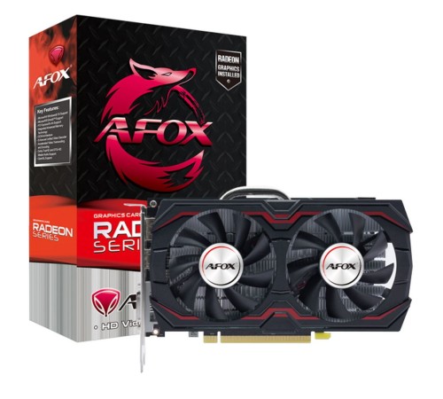 Видеокарта Afox RX580 GAMING 8GB GDDR5 256bit DP DVI HDMI 2FAN RTL Видеокарта Afox RX580 GAMING 8GB GDDR5 256bit DP DVI HDMI 2FAN RTL