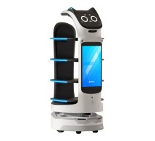 Сервисный робот-доставщик PuduRobotics модели BellaBot Pro (цвет: белый)