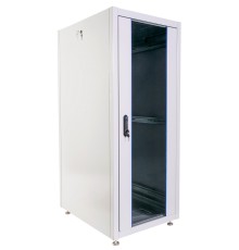 Шкаф коммутационный ЦМО (ШТК-Э-30.6.10-13АА) 30U 600x1000мм пер.дв.стекл металл 620кг серый 915мм 76кг 1454мм сталь