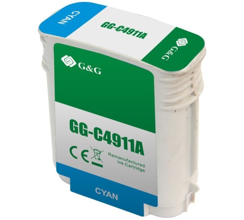 Картридж струйный G&G GG-C4911A голубой (72мл) для HP DJ 500/800C