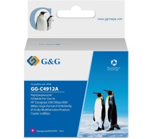 Картридж струйный G&G GG-C4912A пурпурный (72мл) для HP DJ 500/800C