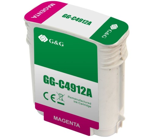 Картридж струйный G&G GG-C4912A пурпурный (72мл) для HP DJ 500/800C