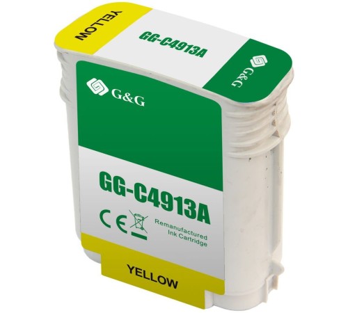 Картридж струйный G&G GG-C4913A желтый (72мл) для HP DJ 500/800C