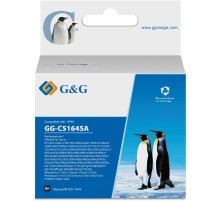 Картридж струйный G&G GG-C51645A черный (44мл) для HP DJ 710c/720c/722c/815c/820cXi/850c/870cXi/880c