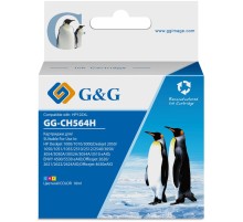 Картридж струйный G&G GG-CH564H многоцветный (18мл) для HP DJ 1050/2050/2050s