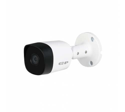 EZ-IP Видеокамера HDCVI цилиндрическая, 1/2.7" 2Мп КМОП25к/с при 1080P, 25к/с при 720P3.6мм объектив20м ИК, Smart IR, ICR, OSD, 4в1(CVI/TVI/AHD/CVBS)IP67, металлический корпус (EZ-HAC-B2A21P-0360B)
