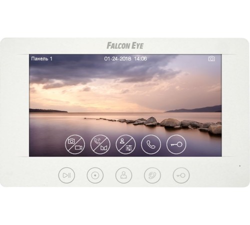 Видеодомофон Falcon Eye Cosmo HD Plus белый Видеодомофон Falcon Eye Cosmo HD Plus белый