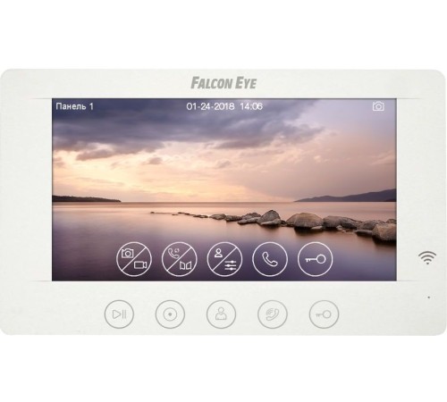Видеодомофон Falcon Eye Cosmo HD Wi-Fi белый Видеодомофон Falcon Eye Cosmo HD Wi-Fi белый
