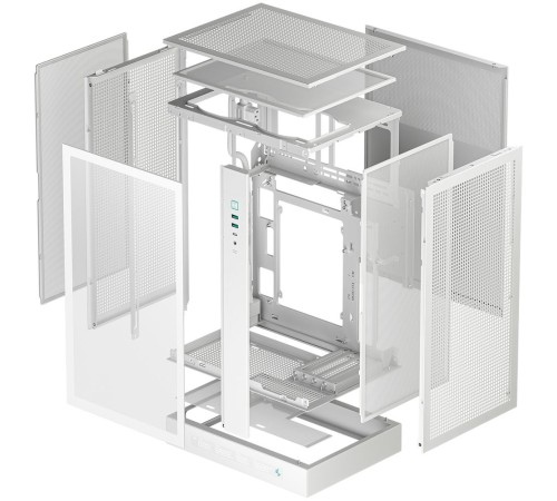 Корпус для ПК Deepcool CH270 DIGITAL WH