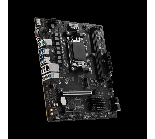 Материнская плата MSI PRO A620M-B A620, AM5, 2*DDR5, 1*PCIEx16, 1*PCIEx1, 1*M.2, 6*USB3.2Gen1, 6*USB2.0, 4*SATA3.0, 2.5G, VGA, HDMI, M-ATX, RTL
