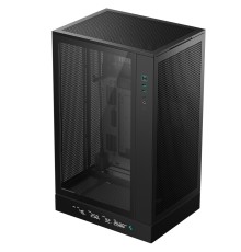Корпус MiniTower Deepcool CH270 black (Mini-ITX, без БП, 2*Type A+USB Type-C) (R-CH270-BKNDM0-G-1)