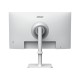 Монитор 27" MSI Modern MD272UPHW White (IPS, 3840x2160, HDMI+HDMI+DP+Type C, 4 ms, 178°/178°, 300 cd/m, 1000:1, 60Hz, Spk, Pivot)