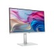Монитор 27" MSI Modern MD272UPHW White (IPS, 3840x2160, HDMI+HDMI+DP+Type C, 4 ms, 178°/178°, 300 cd/m, 1000:1, 60Hz, Spk, Pivot)