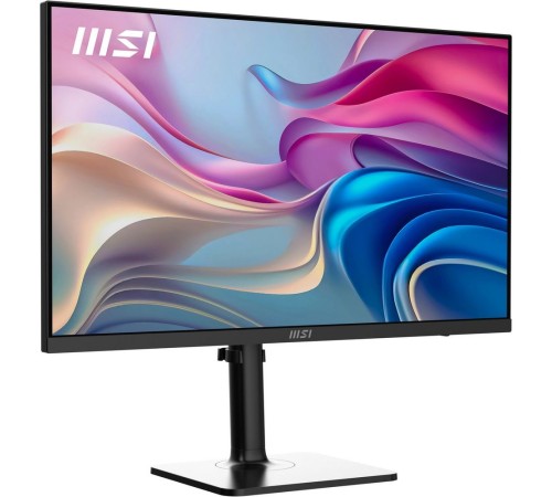 Монитор MSI Modern MD272UPHG 27" 16:9 UHD(3840x2160) IPS Flat,4ms(GTG),HDR 400,1000:1,100M:1,400nit,178/178,2xHDMI,DP,USB Type-C,Speaker,Tilt,Swivel,Height,Pivot,60Hz,Black,1y war-ty