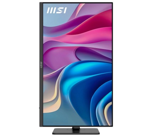 Монитор MSI Modern MD272UPHG 27" 16:9 UHD(3840x2160) IPS Flat,4ms(GTG),HDR 400,1000:1,100M:1,400nit,178/178,2xHDMI,DP,USB Type-C,Speaker,Tilt,Swivel,Height,Pivot,60Hz,Black,1y war-ty
