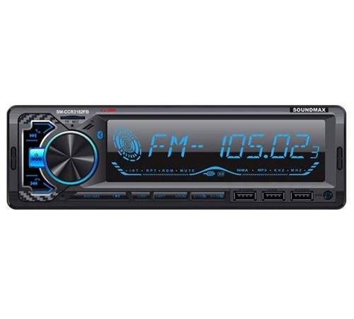 Автомагнитола Soundmax SM-CCR3182FB 1DIN 4x40Вт