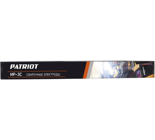 Электроды Patriot МР-3С D4мм L450мм 1050гр (605012010) Электроды Patriot МР-3С D4мм L450мм 1050гр (605012010)