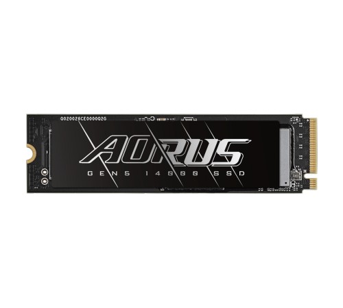 Твердотельный накопитель SSD Gigabyte 2TB M.2 2280 AORUS Gen5 14000 AG514K2TB PCI-Express 5.0x4, NVMe 2.0, 3D TLC NAND, 1400TBW
