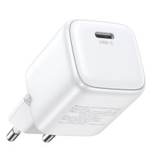 Сетевое зарядное устройство UGREEN CD318 (15324) Nexode 20W USB-C PD GaN Fast Charger EU. Цвет: белый