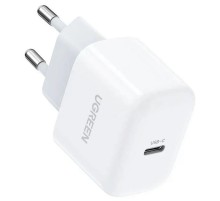Зарядное устройство UGREEN CD241 (10220) Mini USB-C 20W PD Fast Charger. Цвет: белый